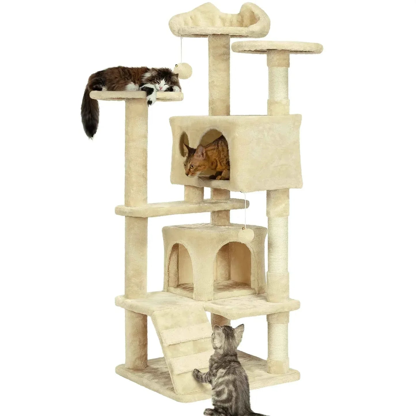Large Cat Tree Tower - Happy Tails