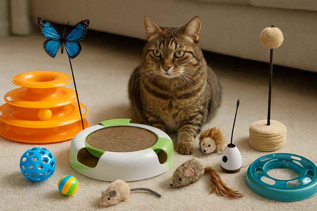 Top 10 Interactive Cat Toys That Keep Indoor Cats Active - Happy Tails - paws & love