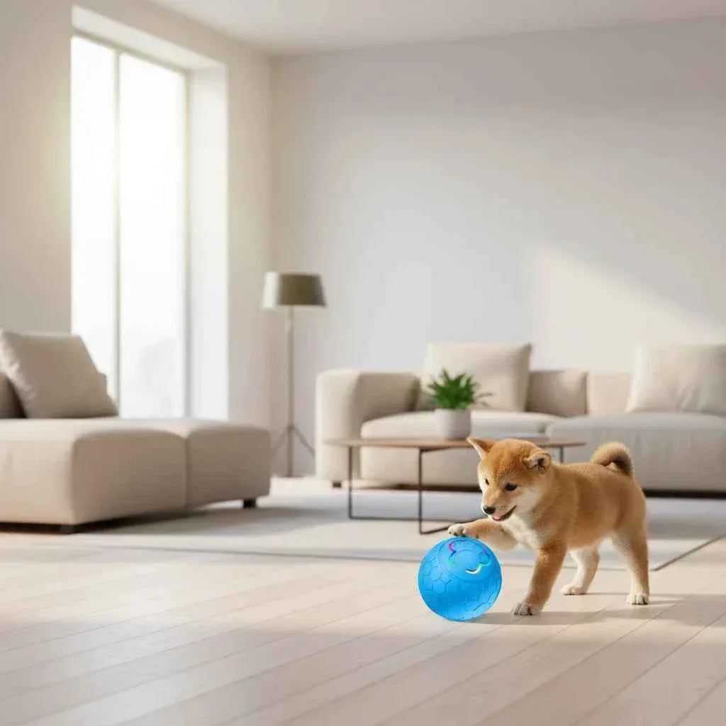 Electric Dog Interactive Ball - Happy Tails - paws & love