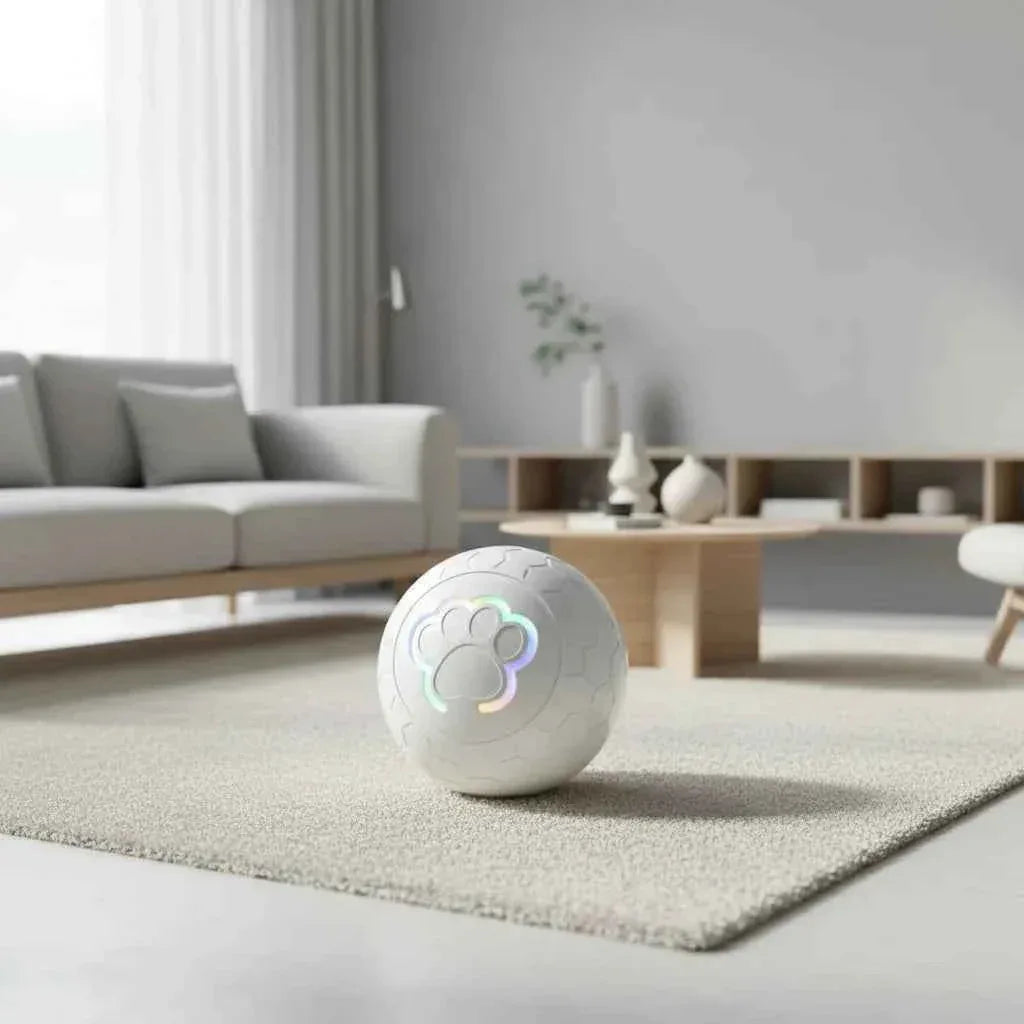 SmartPaws Interactive Dog Toy Ball - Happy Tails - paws & love