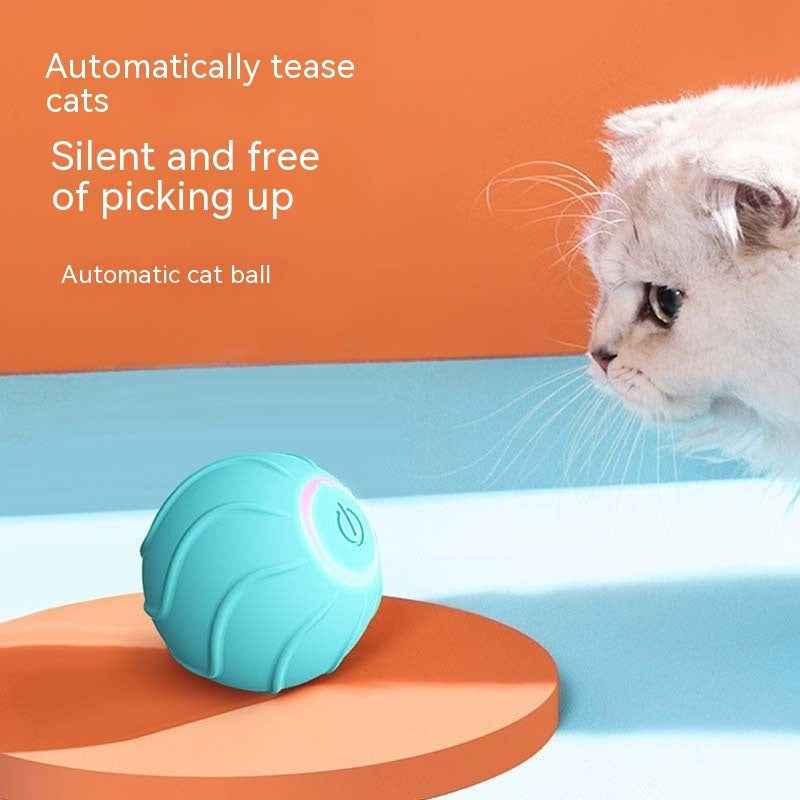 Smart Cat Toys Rolling Ball Pet Cat Owner Interactive Pets Toys