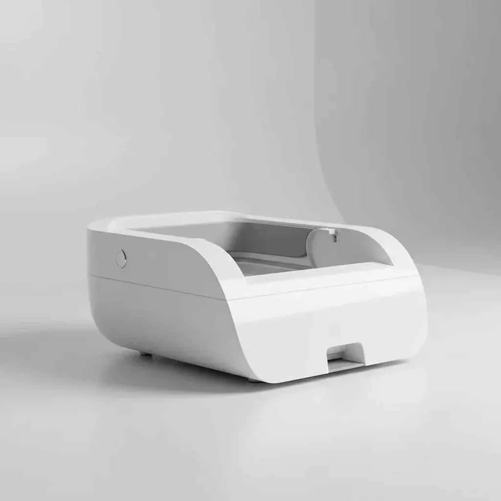 Automatic Litter Box with Trash Bag & Sand Mat - Happy Tails - paws & love