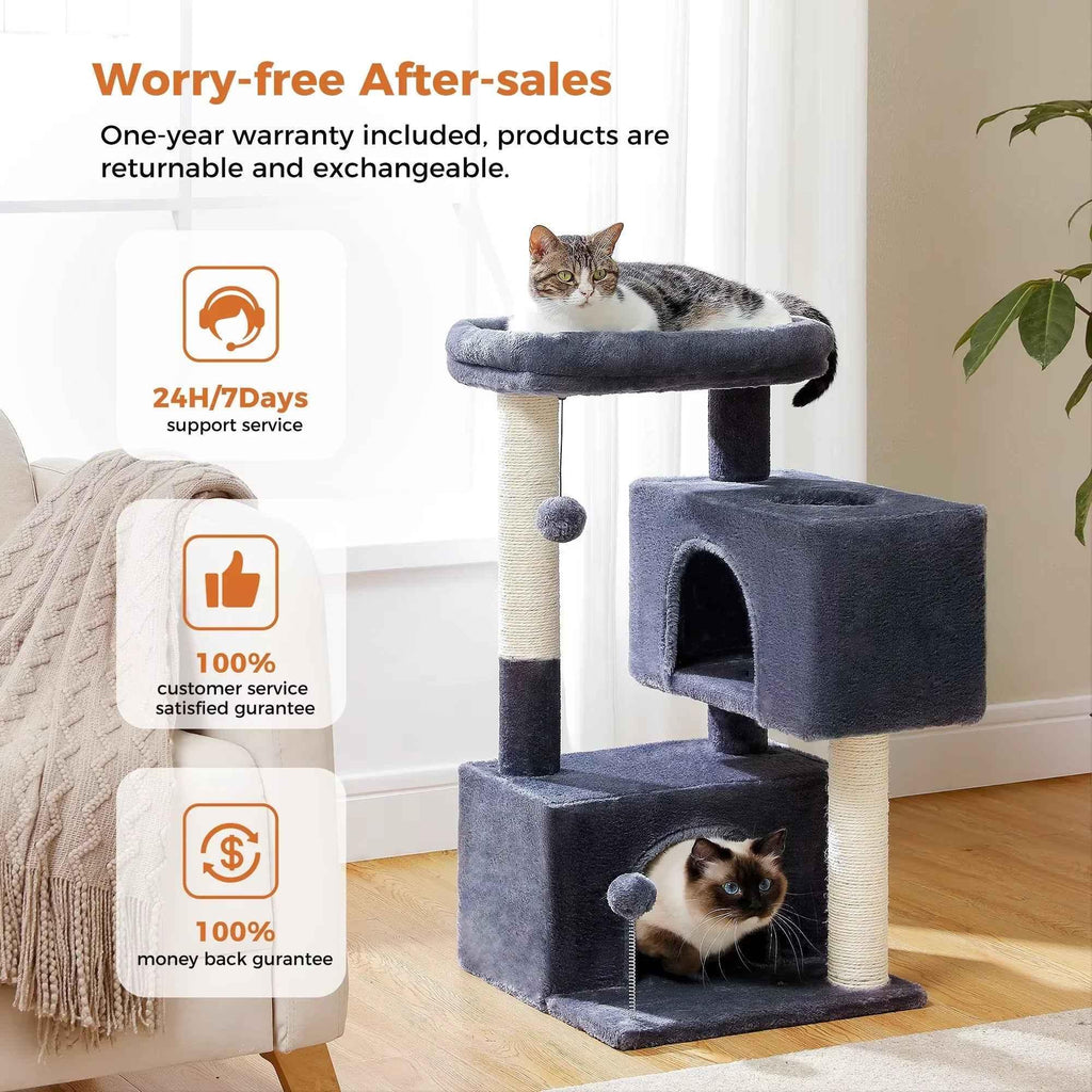 Cat Tree for Large Cats - Happy Tails - paws & love