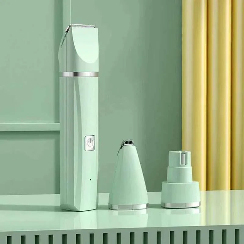 4-in-1 Pet Grooming Kit for Effortless Pet Care - Happy Tails - paws & love