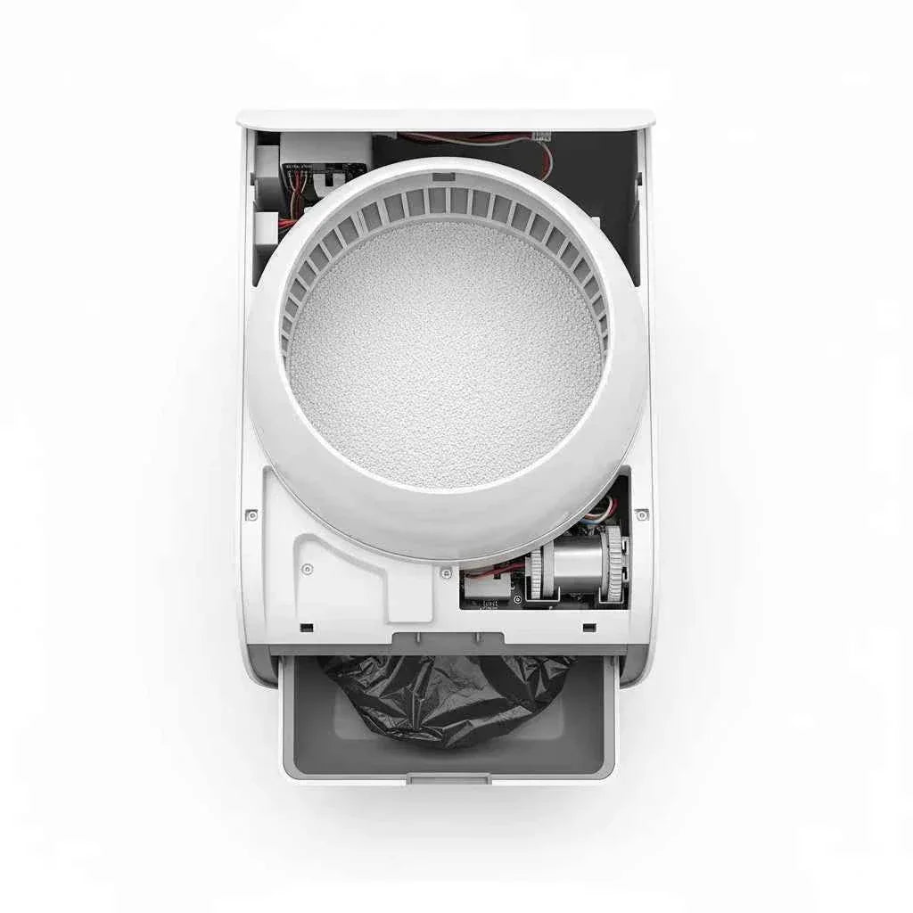 Automatic Litter Box with Trash Bag & Sand Mat - Happy Tails - paws & love