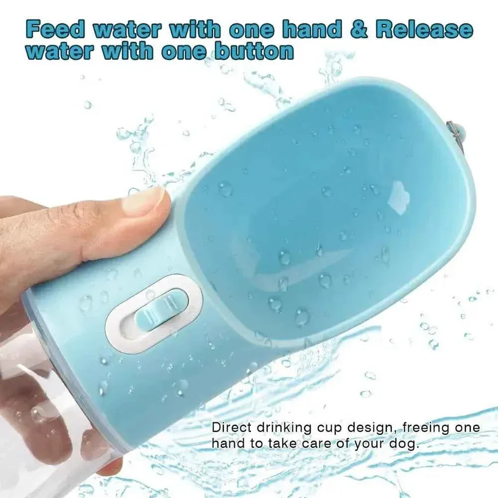 Portable Dog Water Bottle - Happy Tails