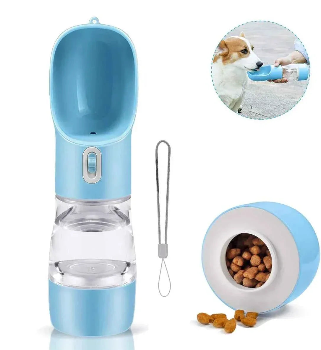 Portable Dog Water Bottle - Happy Tails