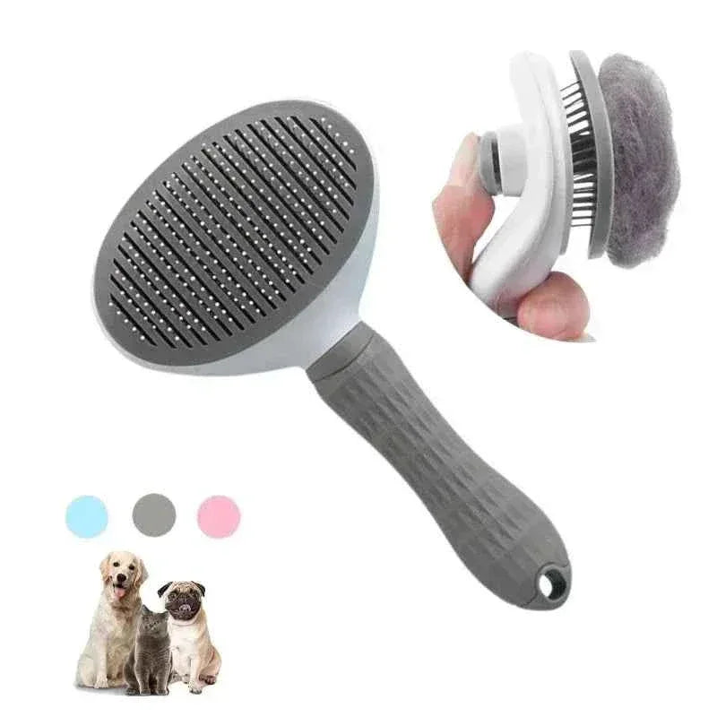 Brush for Long Hair Dogs & Cats - Happy Tails - paws & love