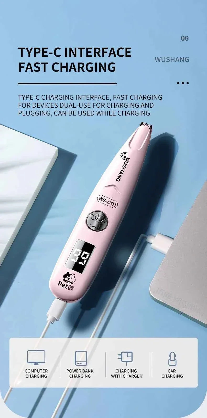 PawPerfect Electric Groomer for Dog & Cat - Happy Tails - paws & love