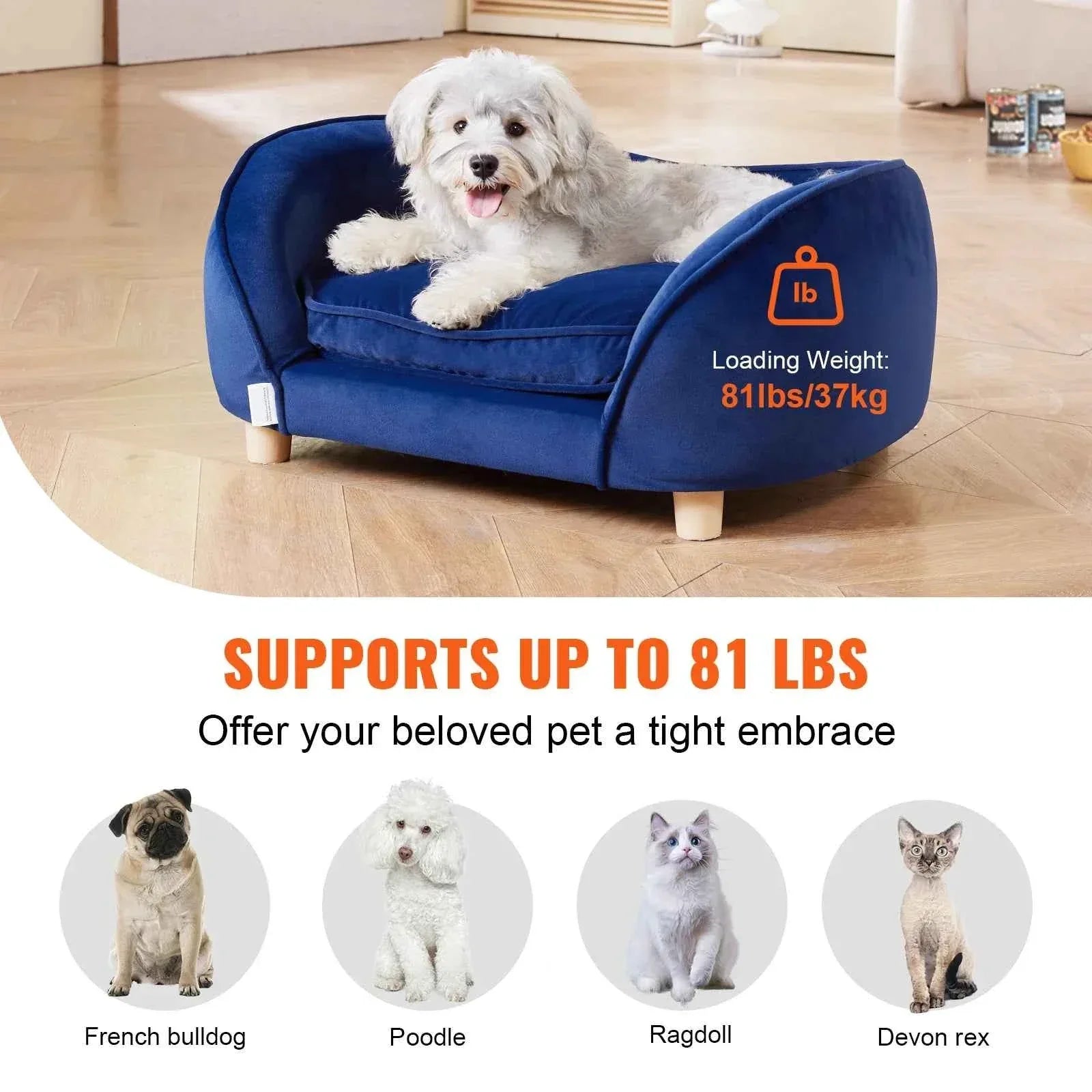 Medium Dog Sofa - Happy Tails