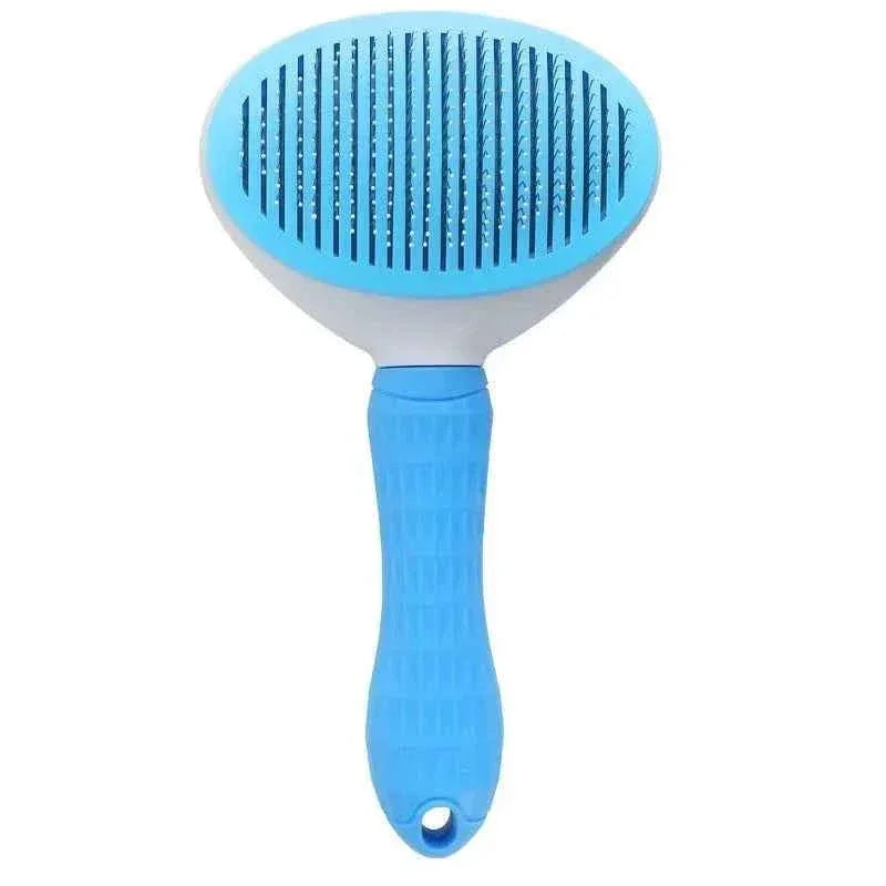Self-Cleaning Pet Grooming Brush - Happy Tails - paws & love
