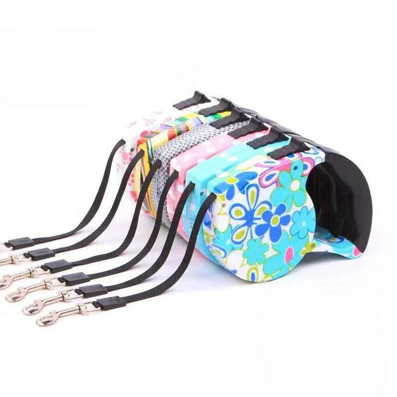 5M Retractable Dog Leash - Happy Tails - paws & love