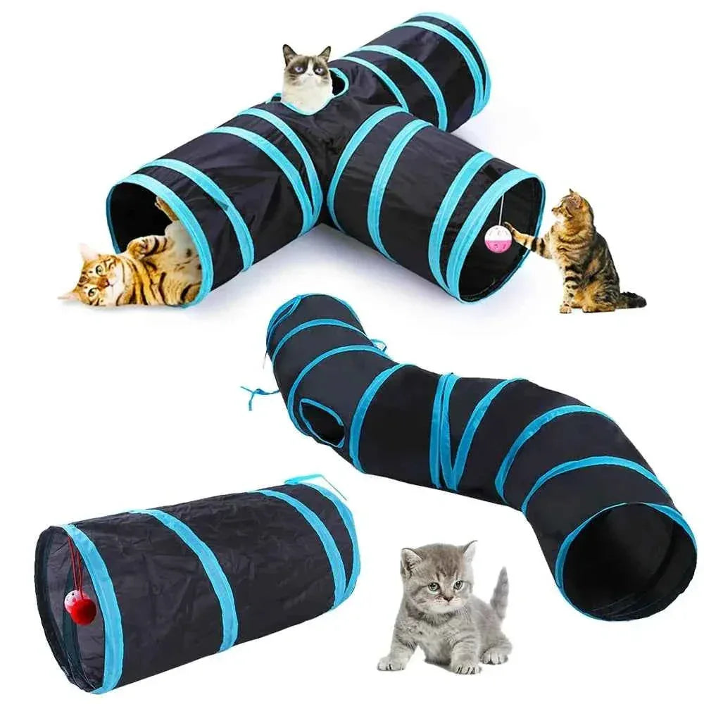 Collapsible Cat Tunnel - Happy Tails
