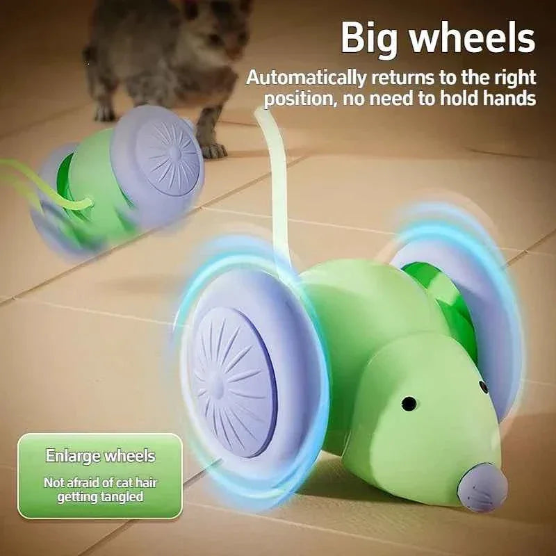 Electric Mouse Car Cat Toy - Happy Tails - paws & love