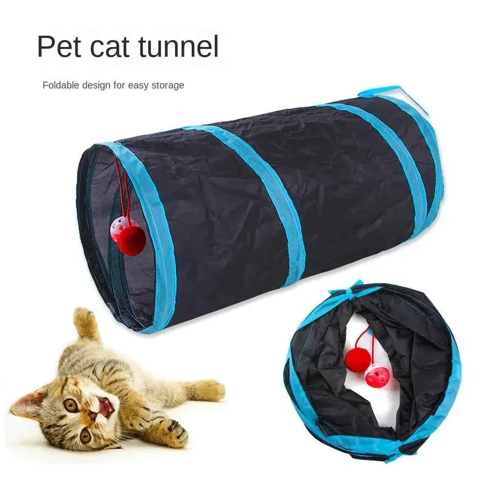 Collapsible Cat Tunnel - Happy Tails