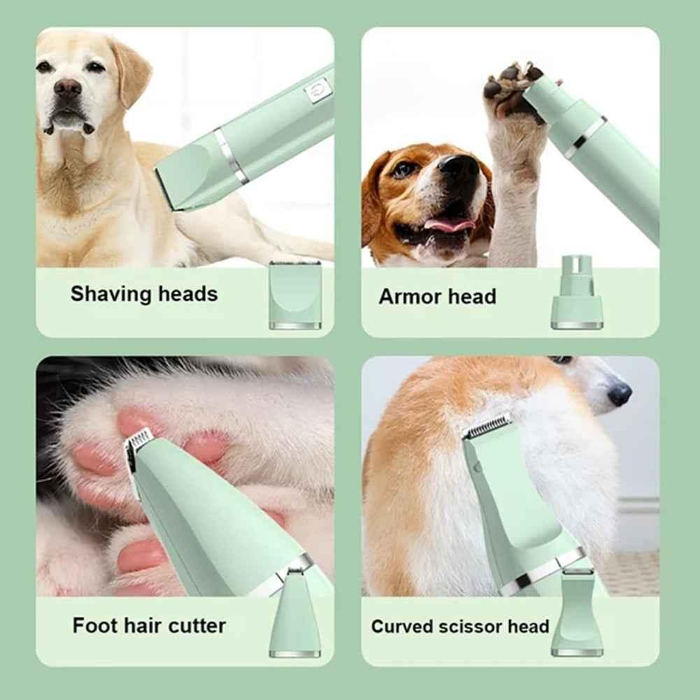 Pet Grooming Tool - 4 in 1 - Happy Tails - paws & love