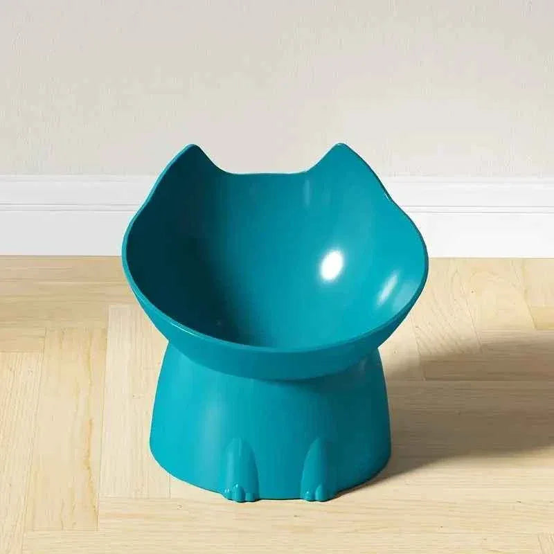 Elevated Cat Bowl - Happy Tails