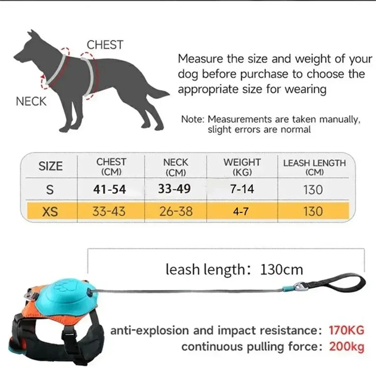 2 in 1 No-Pull Dog Harness - Happy Tails - paws & love