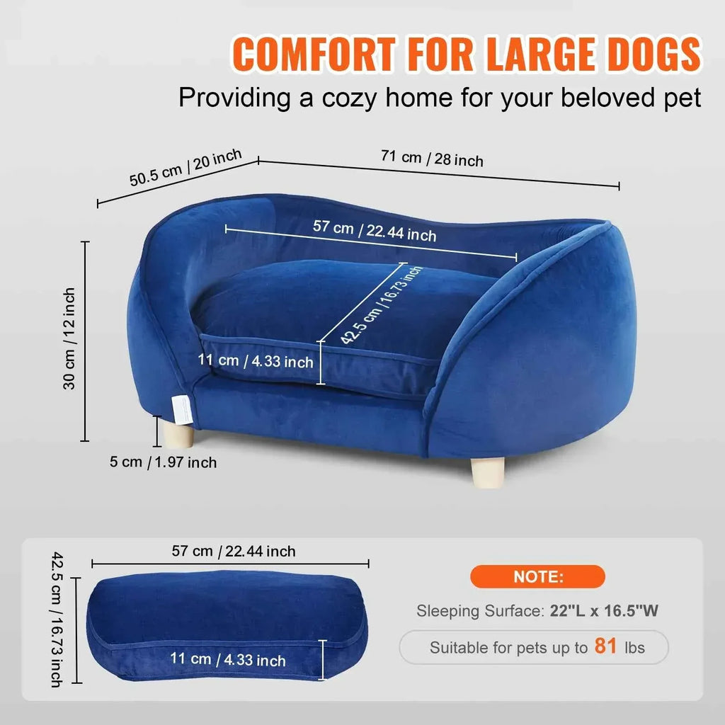 Medium Dog Sofa - Happy Tails