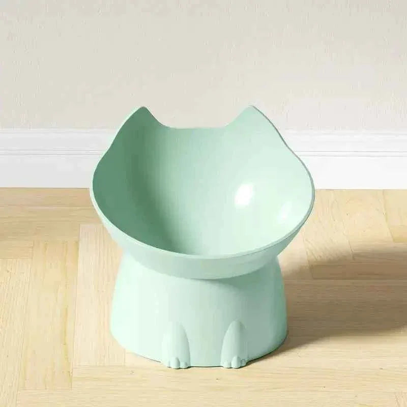 Elevated Cat Bowl - Happy Tails