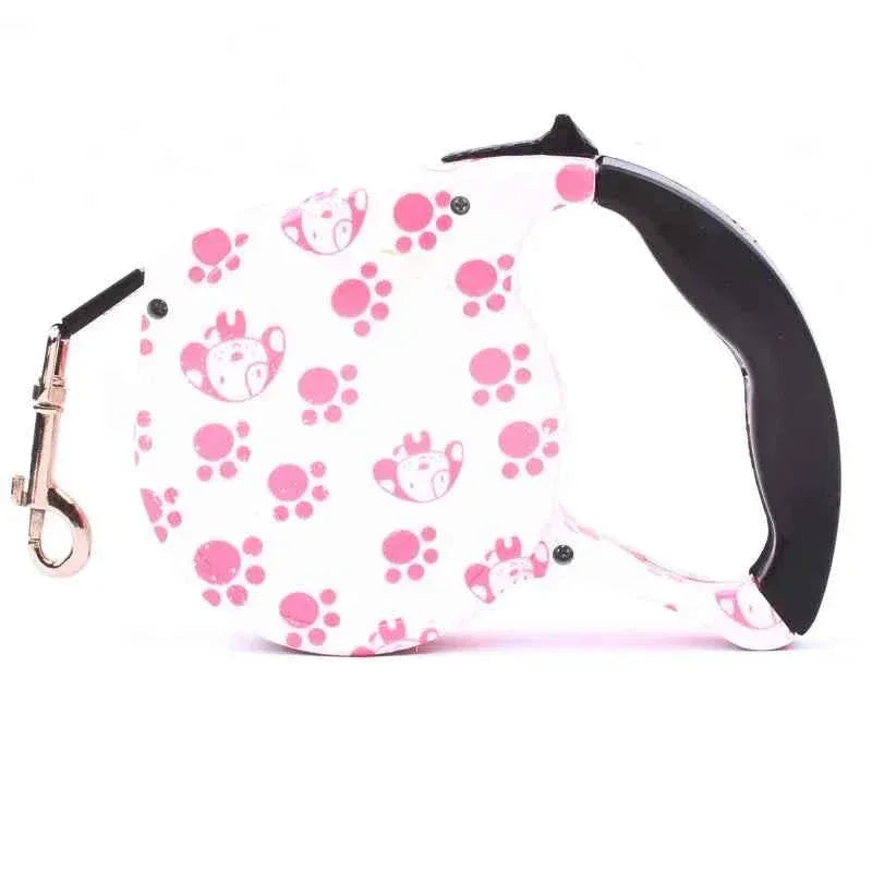 5M Retractable Dog Leash - Happy Tails - paws & love