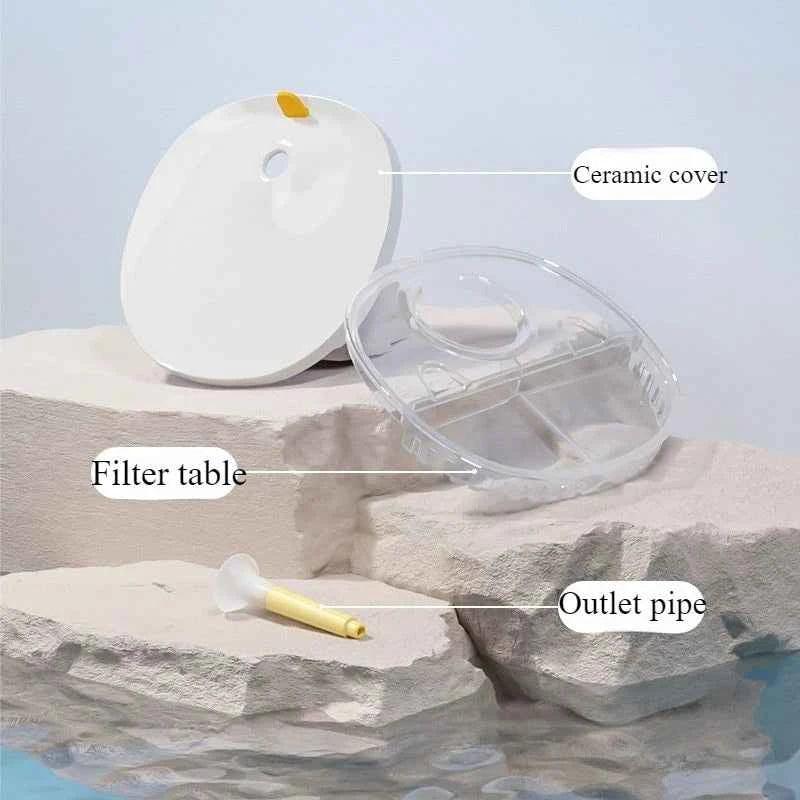 Ceramic Pet Water Dispenser - Automatic - Happy Tails - paws & love