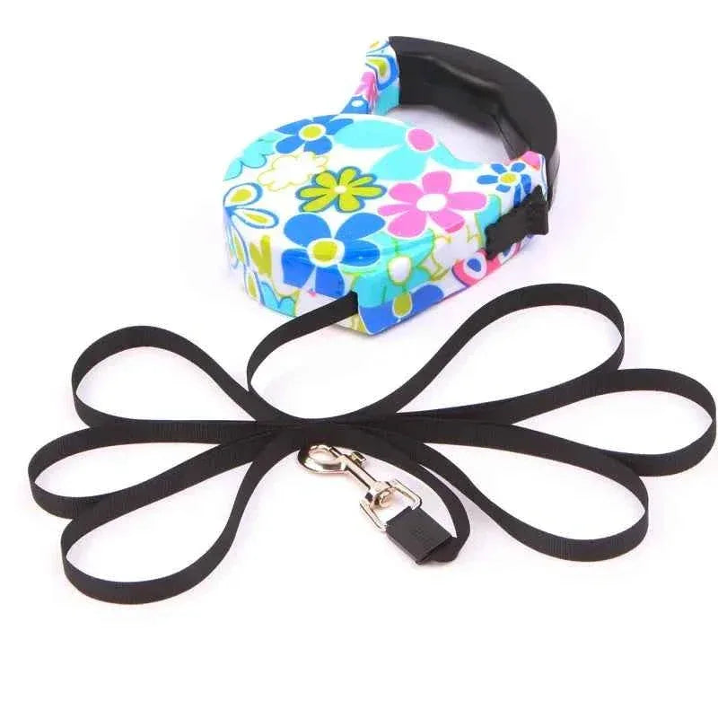 5M Retractable Dog Leash - Happy Tails - paws & love