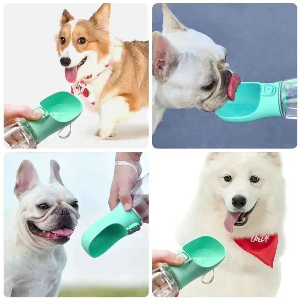 Portable Dog Water Bottle - Happy Tails
