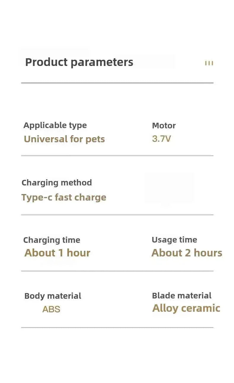 PawPerfect Pet Foot Shaver - Happy Tails - paws & love