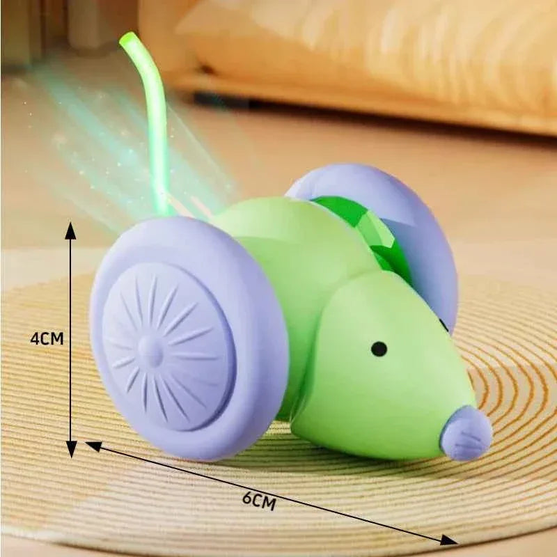 Electric Mouse Car Cat Toy - Happy Tails - paws & love