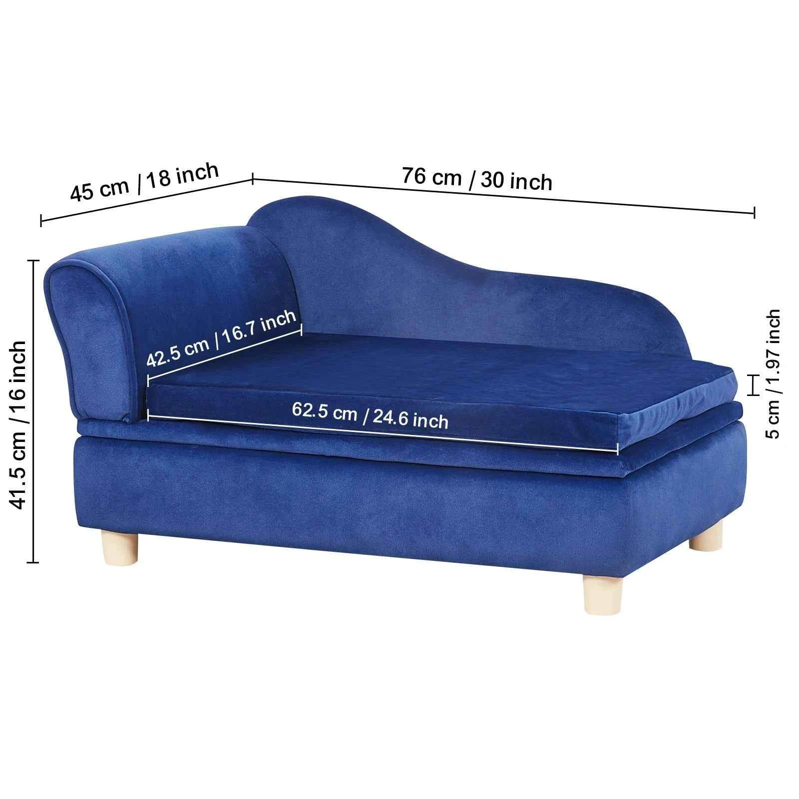 Medium Dog Sofa - Happy Tails