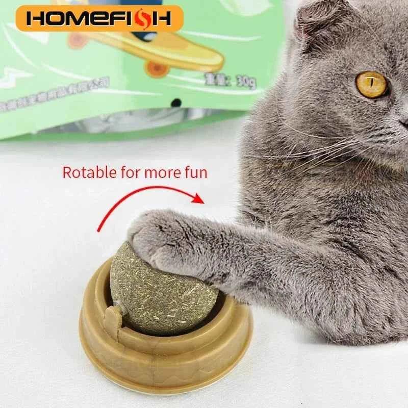 Natural Catnip Scratcher Ball - Happy Tails - paws & love