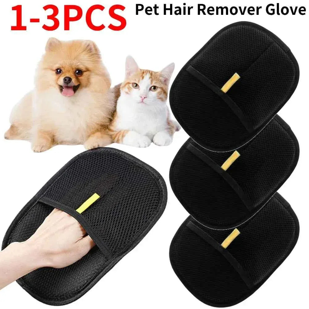 Pet Hair Remover Glove - Happy Tails