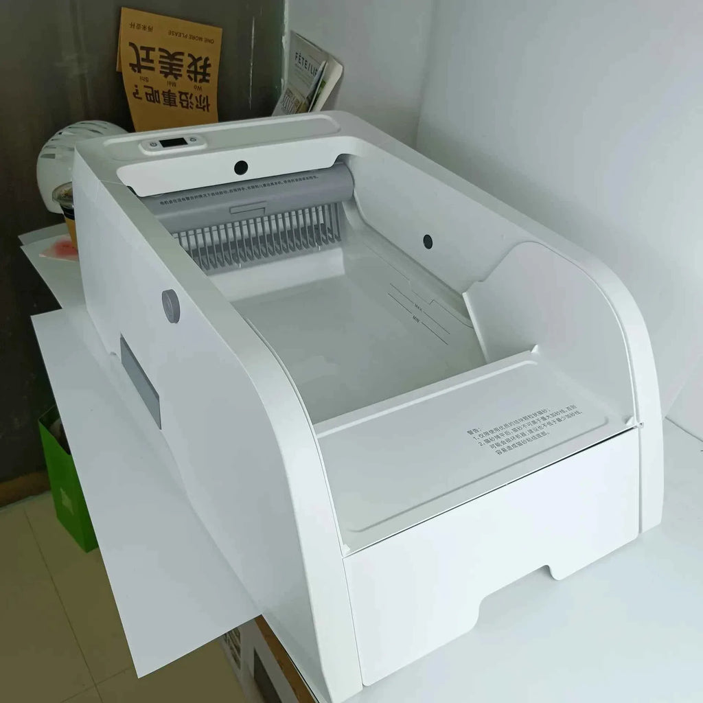 Smart Cat Litter Box with Automatic Self - Happy Tails - paws & love