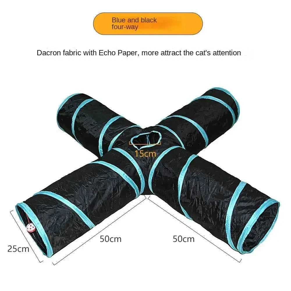 Collapsible Cat Tunnel - Happy Tails