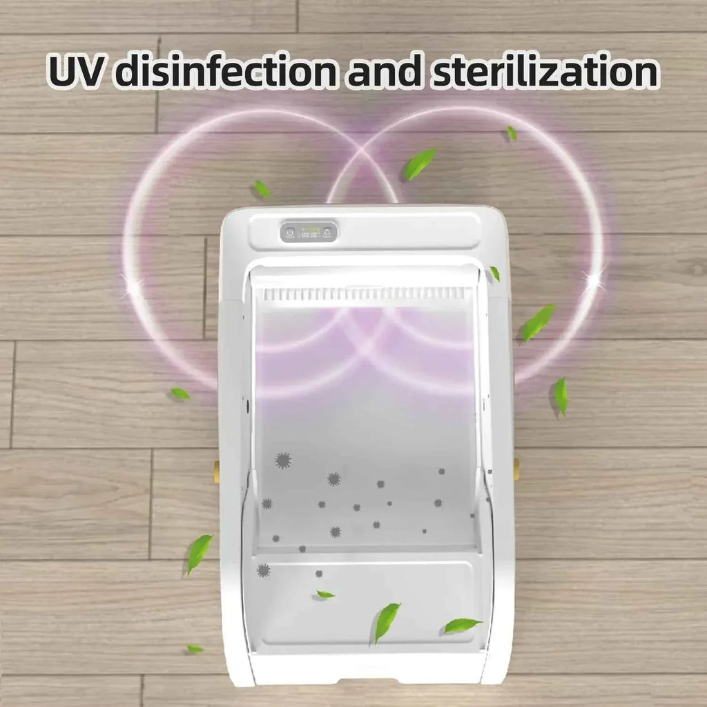 Smart Cat Litter Box with Automatic Self - Happy Tails - paws & love