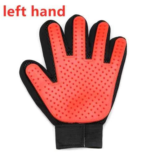 Pet Glove Cat Grooming Glove Cat Hair Deshedding Brush Gloves Dog Comb