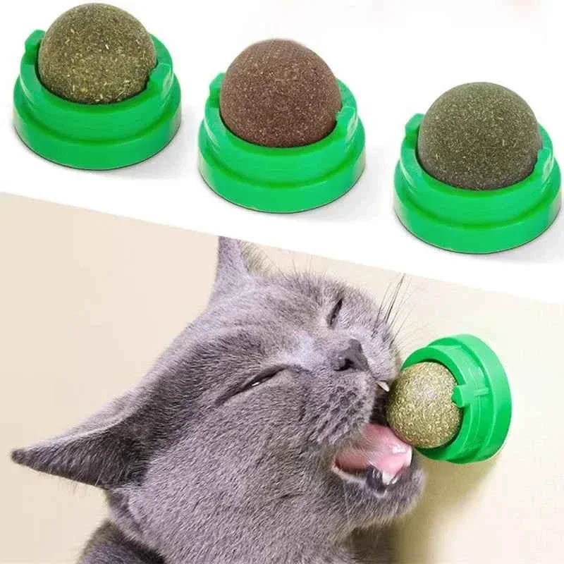 CatJoy Natural Catnip Ball Scratchers - Happy Tails