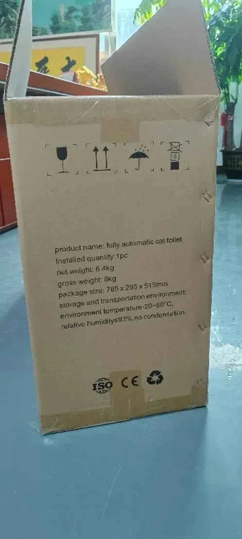 Smart Cat Litter Box with Automatic Self - Happy Tails - paws & love