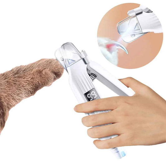 2 in 1 Electric Pet Nail Tool Rechargeable Pet Toenail Clippers Dog