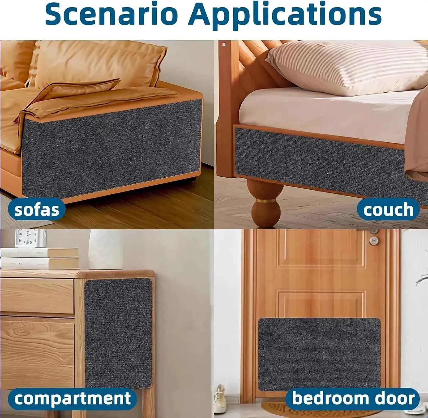 CatGuard Anti-Scratch Sofa Mat - Happy Tails