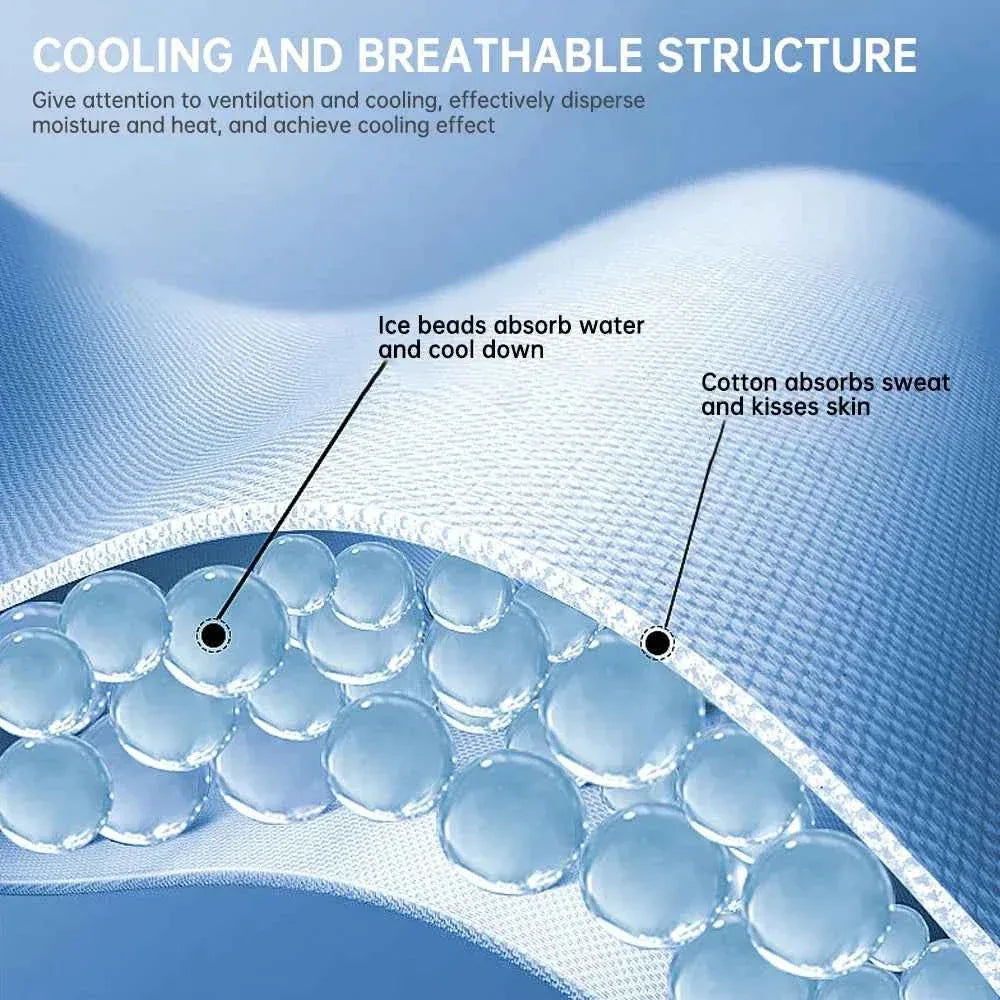 ChillPaws Pet Cooling Scarf - Instant Refreshment for Hot Days - Happy Tails