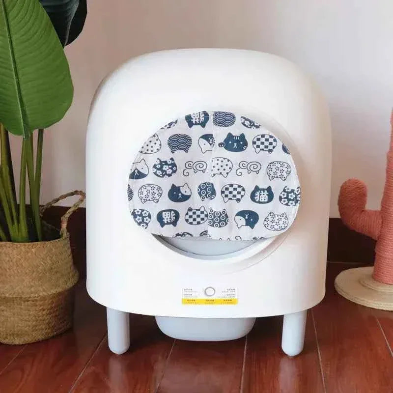 Petree Odor-Proof Cat Basin Curtain Set - Happy Tails - paws & love