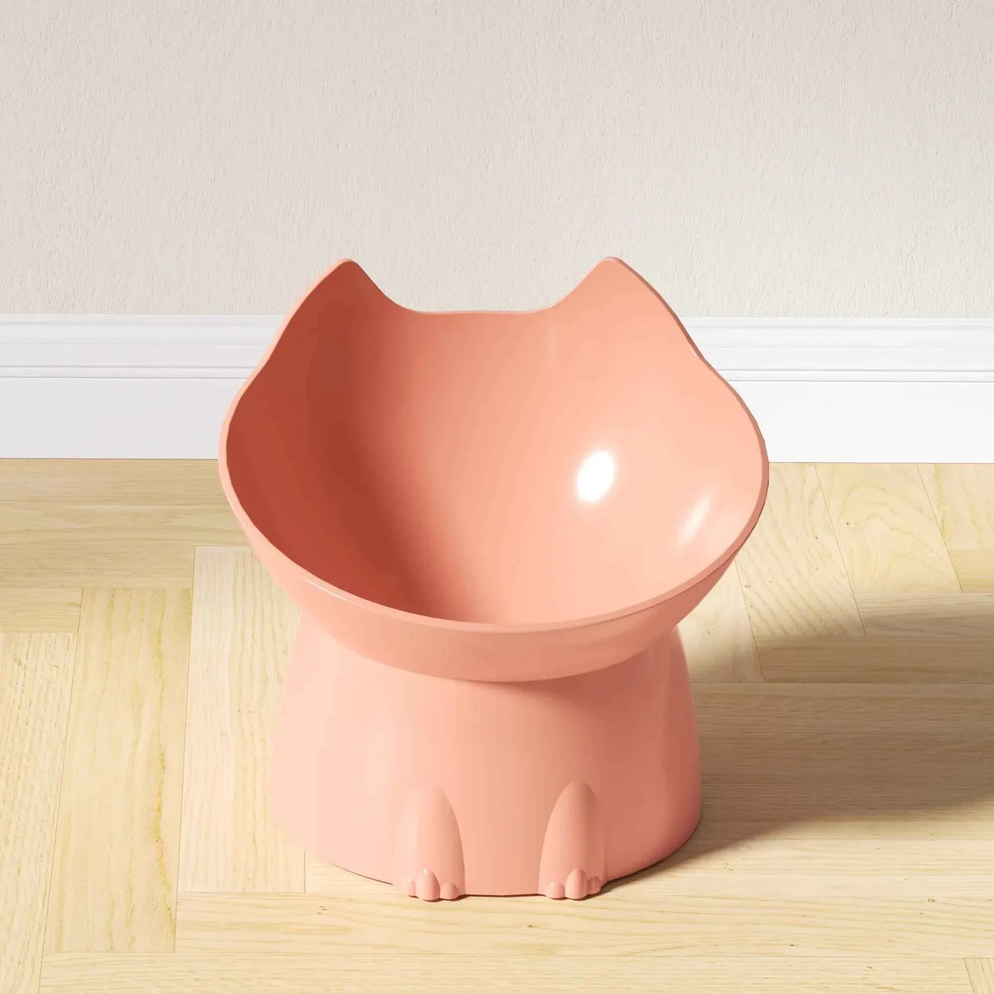 Elevated Cat Bowl - Happy Tails