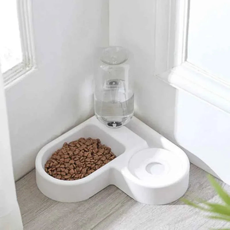 PawPerfect Automatic Pet Feeder - 500ml Portable Bowl for Cats & Dogs, Perfect for Living Room & Bedroom Use - Happy Tails - paws & love