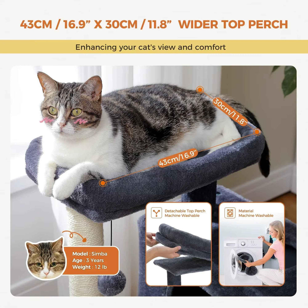 Cat Tree for Large Cats - Happy Tails - paws & love