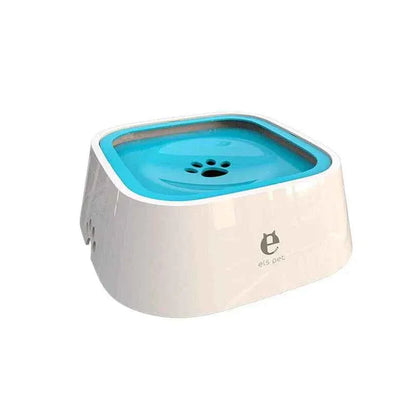 Dog Water Bowl - Floating No-Spill Design - Happy Tails - paws & love