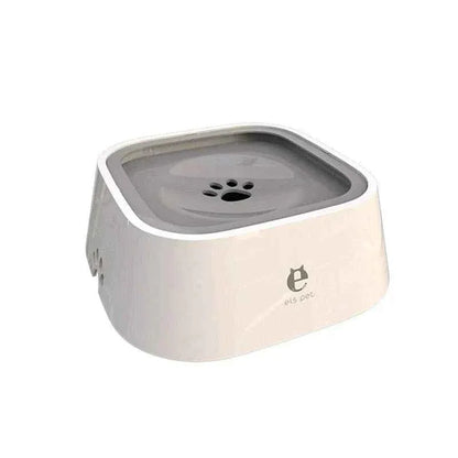 Dog Water Bowl - Floating No-Spill Design - Happy Tails - paws & love