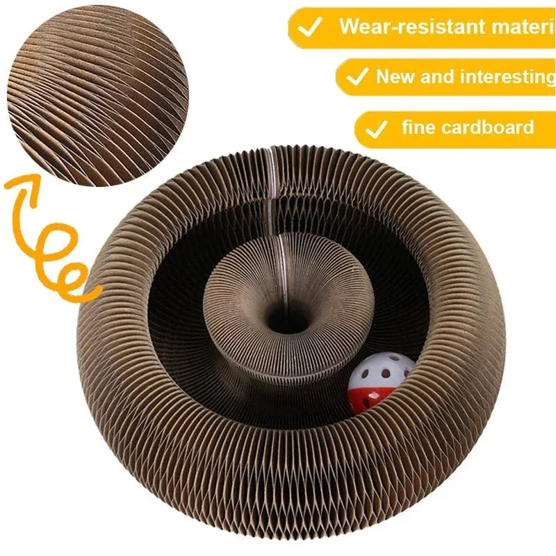 Cat Scratcher Board - Happy Tails - paws & love