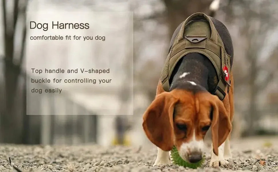 Tactical Dog Harness - Happy Tails